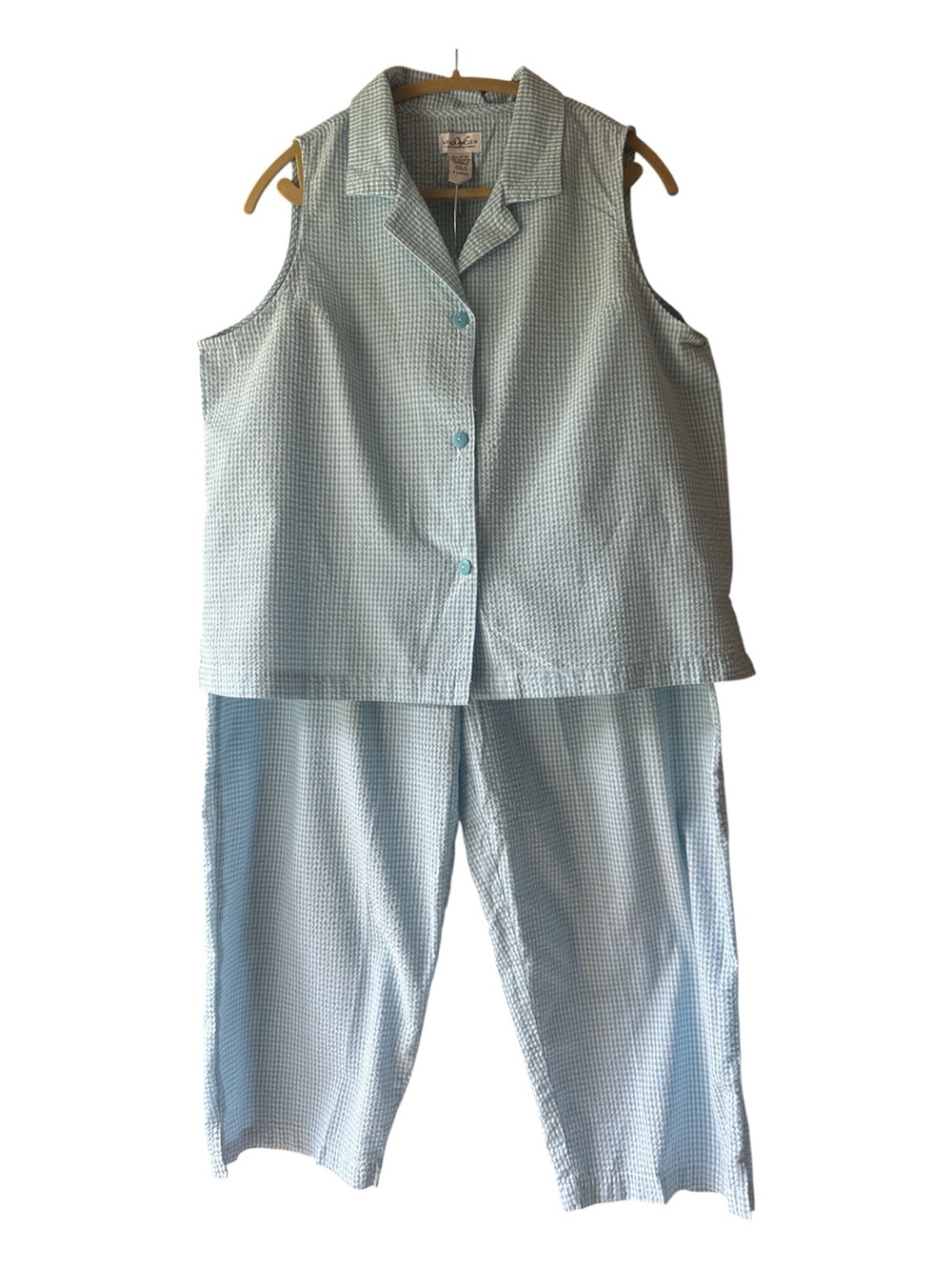 Villager two piece pajama set size X large